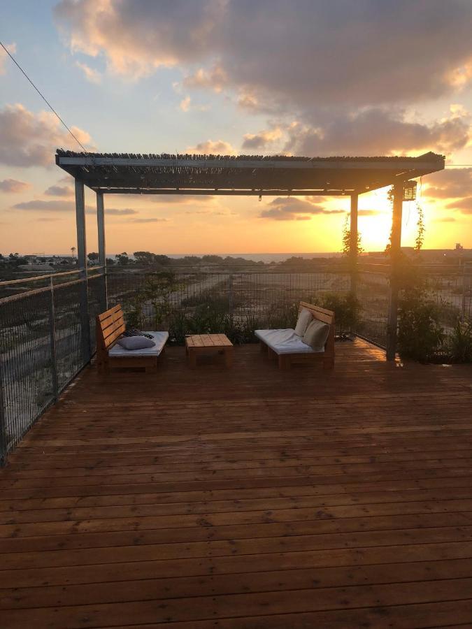 Atlit Rooftop Glamping Dış mekan fotoğraf